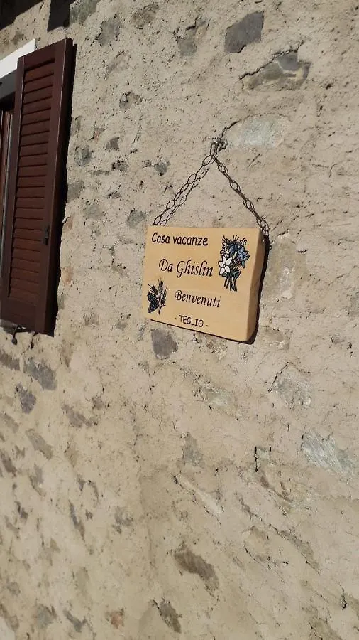 casa vacanza da ghislin Teglio Appartamento